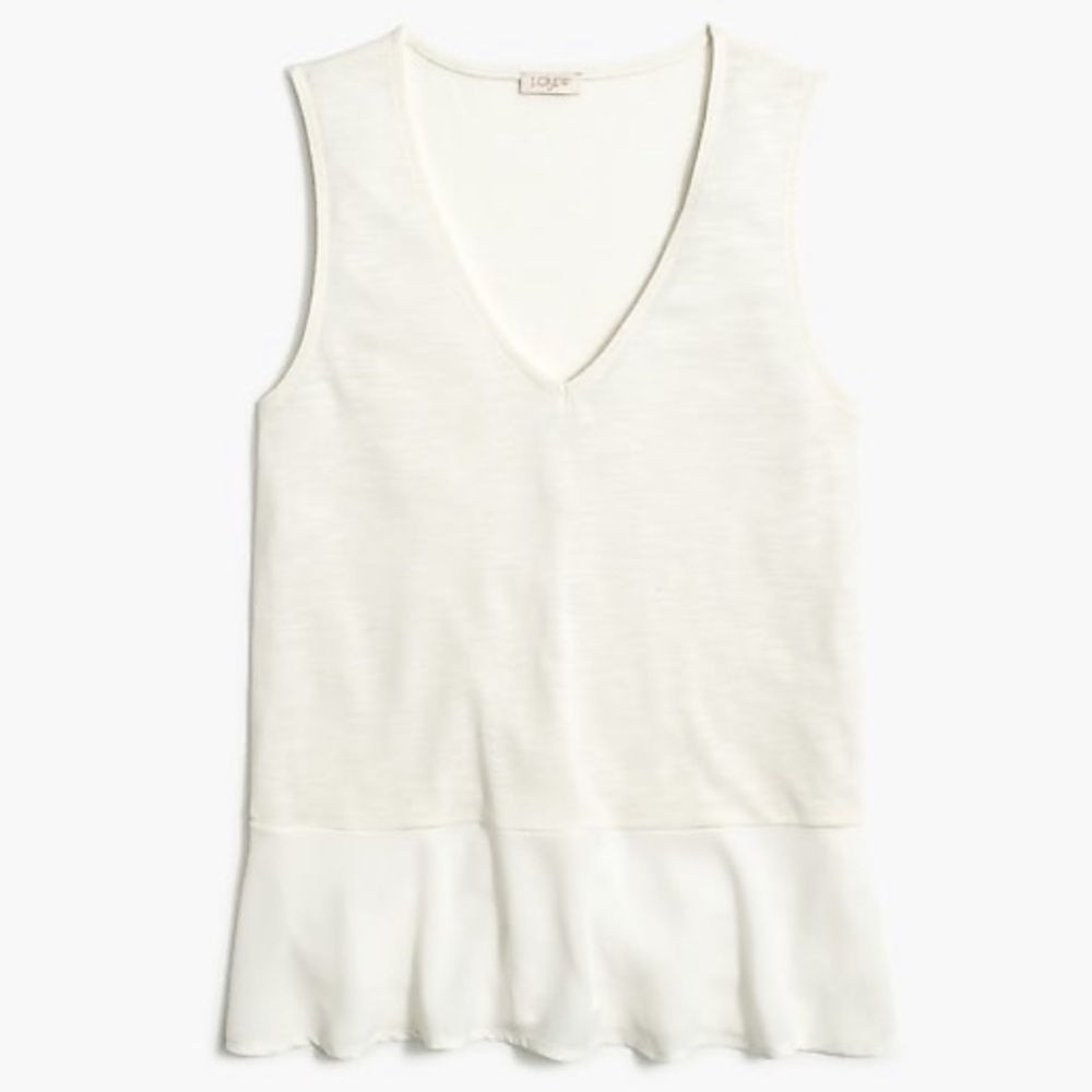 J.CREW Drapey V-Neck